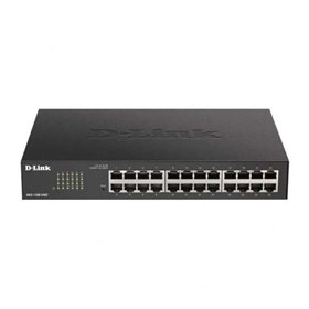 Switch semi-gerenciável D-Link 24 portas Gigabit 10/100/1000 Mbps