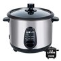 Panela de Arroz Muvip - Capacidade 1,8 Litros - Potência 700W - Corpo em Aço Inox - Recipiente Antiaderente - Tampa de Vidro - A
