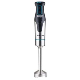 Varinha mágica Muvip em aço inoxidável 1200W - 2 velocidades - Controle de velocidade - Corpo em aço inoxidável
