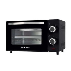 Forno de Mesa Muvip 650W 10L - Regulador de Temperatura 100º - 230º - Porta Vidro Temperado - Corpo em Aço Inox