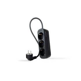 Power Strip Nanocable 3 Tomadas - 1,4m - Cor Preta