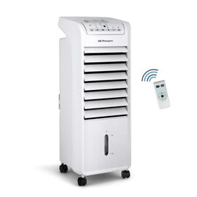 Ar Condicionado Evaporativo Orbegozo Freshair 3 em 1 - Potente e Silencioso - Aletas Direcionais - Temporizador 7h - Fácil Manus