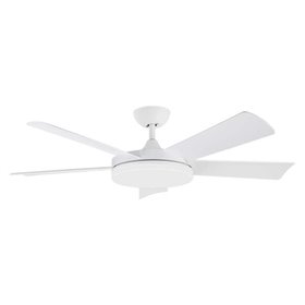 Orbegozo CP 115132 Ventilador de teto moderno - Potente motor DC - Luz LED 24W - Sistema de ventilação reversível - Controle rem