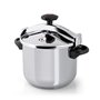 Panela de pressão clássica Orbegozo HPL 8070 - Capacidade 8 litros - Tripla segurança - Regulagem interna de pressão - Fundo san