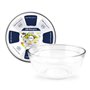 Conjunto de tigelas de vidro ultra-resistente Orbegozo BOL Series - Versátil e durável - Capacidade 1,4 / 2,3 / 3,5L - Seguro pa