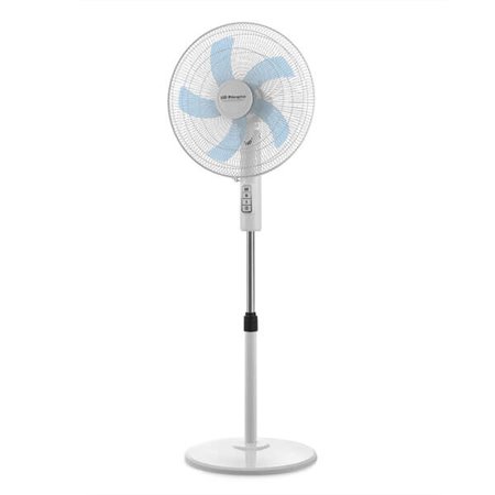 Ventilador de pé Orbegozo SF 1040 - Desempenho poderoso com 3 velocidades de ventilação - Cabeça oscilante multiajustável - Segu