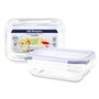 Recipientes de vidro ultra-resistentes Orbegozo TUR - Conservar - Cozinhar e congelar com facilidade - Capacidade 2,0L - Resiste