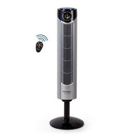 Orbegozo TWM 1015 Ventilador Torre Iônica Oscilante - Potente Fluxo de Ar - Display Digital - Controle Remoto - Prático e Funcio