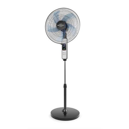 Ventilador de pé Orbegozo Abc Ventilador de pé com 5 lâminas e 3 velocidades - Modos Normal, Brisa e Noturno - Oscilante e ajust