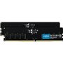 Memória RAM ddr5 32gb 2x16gb crucial - dimm - 4800 mhz - pc5 38400 - cl40