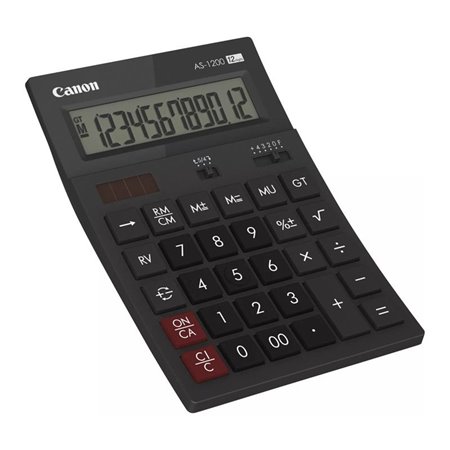Calculadora de mesa Canon AS - 1200 12 dígitos