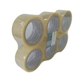 Fita adesiva Q-Connect Polipropileno Transparente 66Mt x 5Cm