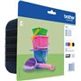 Brother LC221 4-Pack Tinteiros originais - LC221VALBP