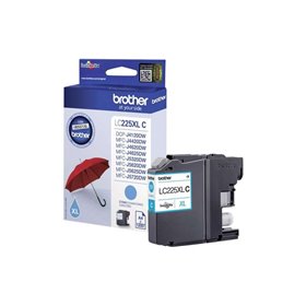 Tinteiro original Brother LC225XL ciano - LC225XLCBP