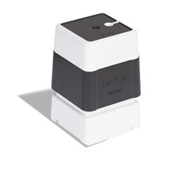 Brother PR3030B6P Pack de 6 suportes de carimbo originais - 30x30 mm - Preto