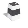 Brother PR3030B6P Pack de 6 suportes de carimbo originais - 30x30 mm - Preto