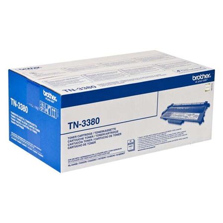 Toner original preto Brother TN3380