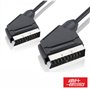 Cabo Scart Macho/Macho 21P 2.5M Alpha