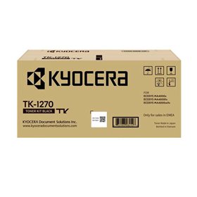 Toner original preto Kyocera TK1270 - 1T0C140NL0