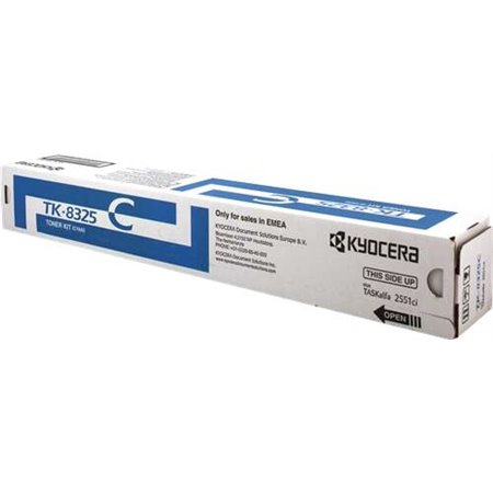 Toner original Kyocera TK8325 ciano - 1T02NPCNL0/TK8325C