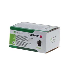 Toner original magenta Lexmark CS421/CS521/CS622/CX421/CX522/CX622/CX625 - 78C20M0