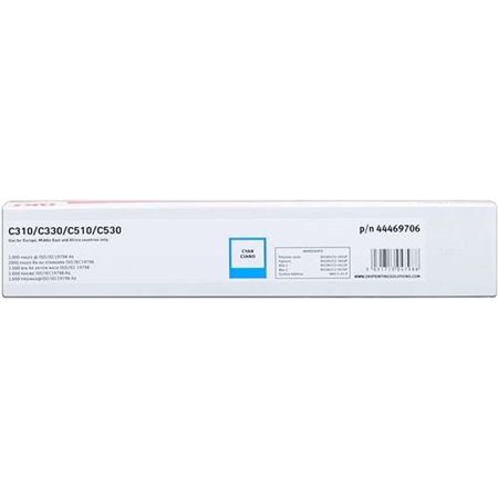 Toner original OKI C310/C510/MC351/MC361 ciano - 44469706