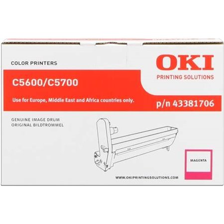 Tambor original magenta OKI C5600/C5700 - 43381706 (tambor)