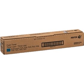 Toner original Xerox WorkCentre 7525/7535/7545/7830 ciano - 006R01516