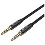 Cabo Stereo Vention BAWBJ, Jack 3.5 Macho - Jack 3.5 Macho, 5m, Preto