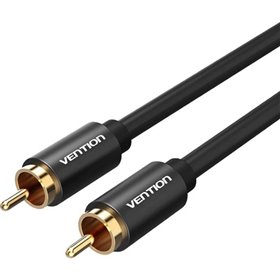 Cabo Stereo Vention VAB-R09-B150, RCA Macho - RCA Macho, 1.5m, Preto