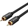 Cabo Stereo Vention VAB-R09-B150, RCA Macho - RCA Macho, 1.5m, Preto