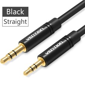 Cabo Stereo Vention BALBG, Jack 3.5 Macho - Jack 2.5 Fêmea, 1.5m, Preto