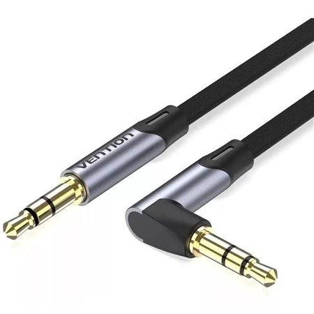 Cabo Stereo Vention BANHI, Jack 3.5 Macho - Jack 3.5 Macho, 3m, Cinza