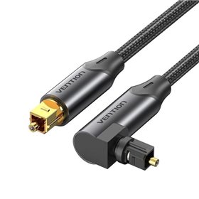 Cabo de Audio de Fibra óptica Vention BKDBH, 2m, Preto