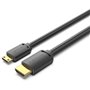 Cabo HDMI 4K Vention AGHBG, HDMI Macho - Mini HDMI Macho, 3m, Preto