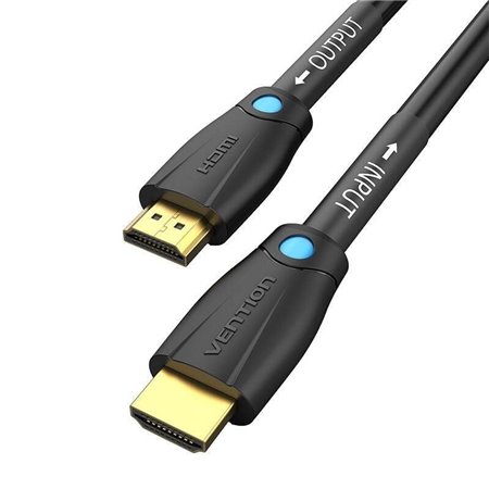 Cabo HDMI 2.0 4K Vention AAMBQ, HDMI Macho - HDMI Macho, 20m, Preto