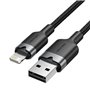Cabo USB Lightning Vention LANBH, USB Macho - Lightning Macho, 480Mbps, 2m, Preto