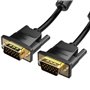 Cabo VGA Vention DADBL, VGA Macho - VGA Macho, 10m, Preto