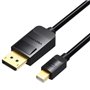 Cabo Conversor Vention HAABH, Mini DisplayPort Macho - DisplayPort Macho, 2m, Preto