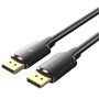 Cabo DisplayPort 1.2 4K Vention HAKBL, DisplayPort Macho - DisplayPort Macho, 10m, Preto