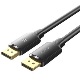 Cabo DisplayPort 1.2 4K Vention HAKBL, DisplayPort Macho - DisplayPort Macho, 10m, Preto