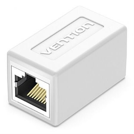 Adaptador Conector RJ45 IPVW0-5 Cat6 FTP, RJ45 Fêmea - RJ45 Fêmea, 5 uds, Branco