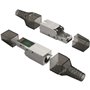 Ficha RJ45 IDIH0/ Cat.6A FTP/ Sem Ferramentas