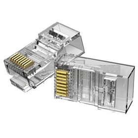 Conector RJ45 IDBR0-100, Cat.5e UTP, 100 uds