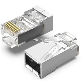 Conector RJ45 IDCR0-100, Cat.6 FTP, 100 uds