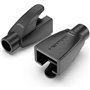 Funda Protectora RJ45 Vention IODB0-100, 100 uds, Preta