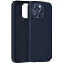 Capa de Silicone com Magsafe Vention KUFL0-30, Compativel com iPhone 15 Pro, Azul Meia noite