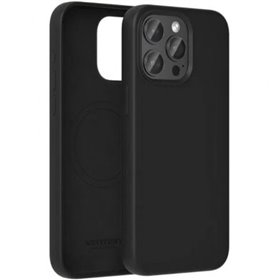 Capa de Silicone com Magsafe Vention KUEB0-20, Compativel com iPhone 14 Plus, Preta