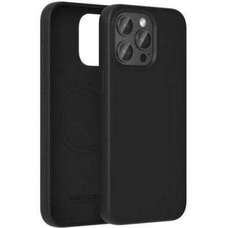 Capa de Silicone com Magsafe Vention KUDB0-40, Compativel com iPhone 13 Pro Max, Preta