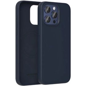 Capa de Silicone com Magsafe Vention KUFL0-40, Compativel com iPhone 15 Pro Max, Azul